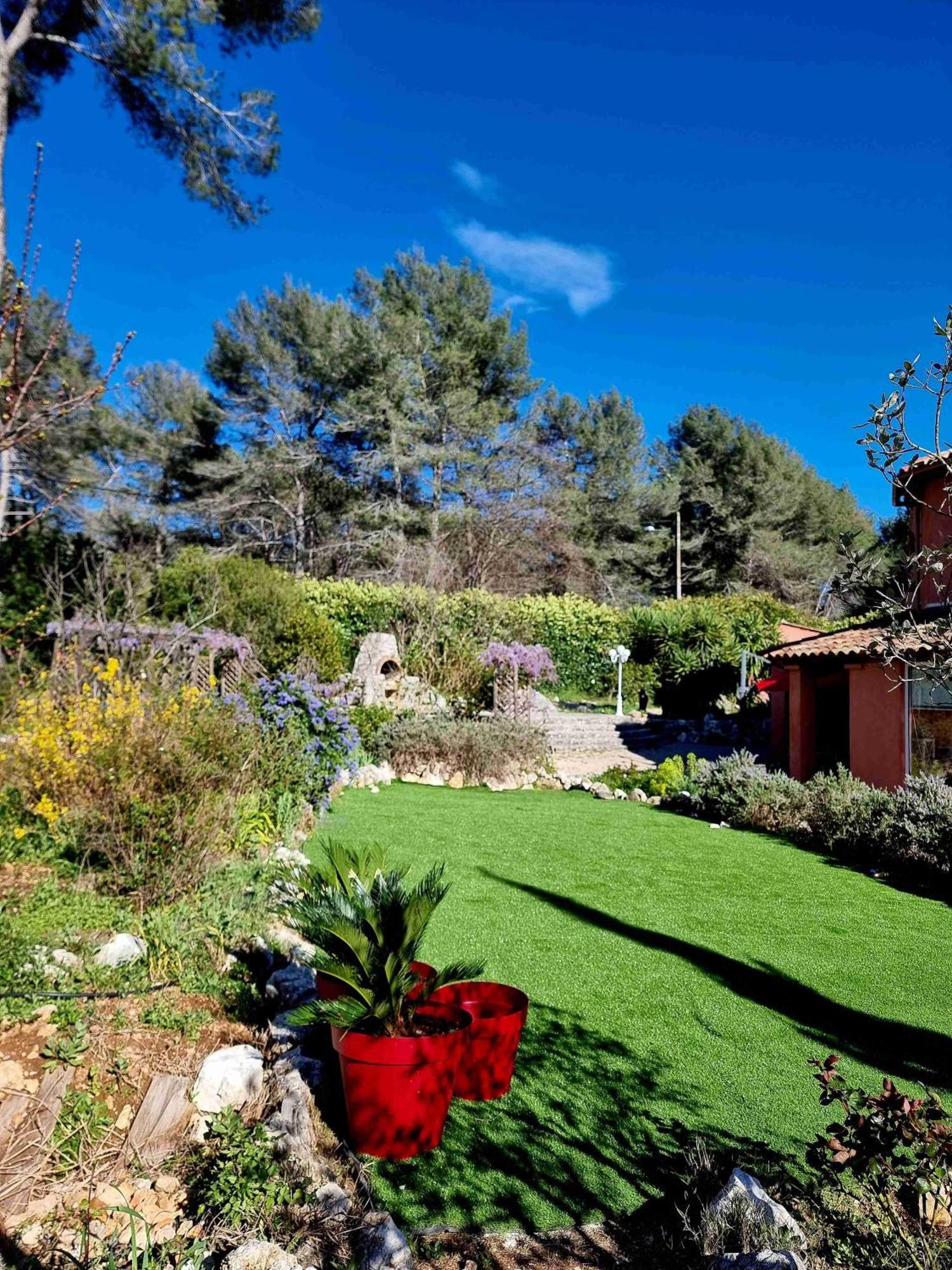 Mas D'Azur Bed and Breakfast Roquefort-les-Pins Buitenkant foto